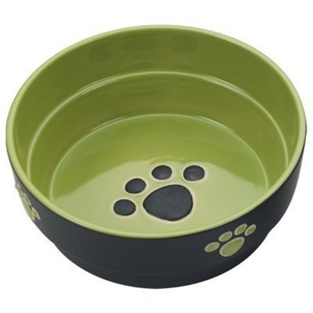 ETHICAL PRODUCTS Fresco 7" Grn Dog Dish 6900